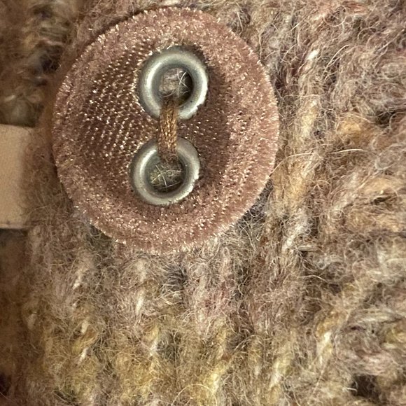 J jill Long Multi Cardigan/velvet buttons - Picture 3 of 3